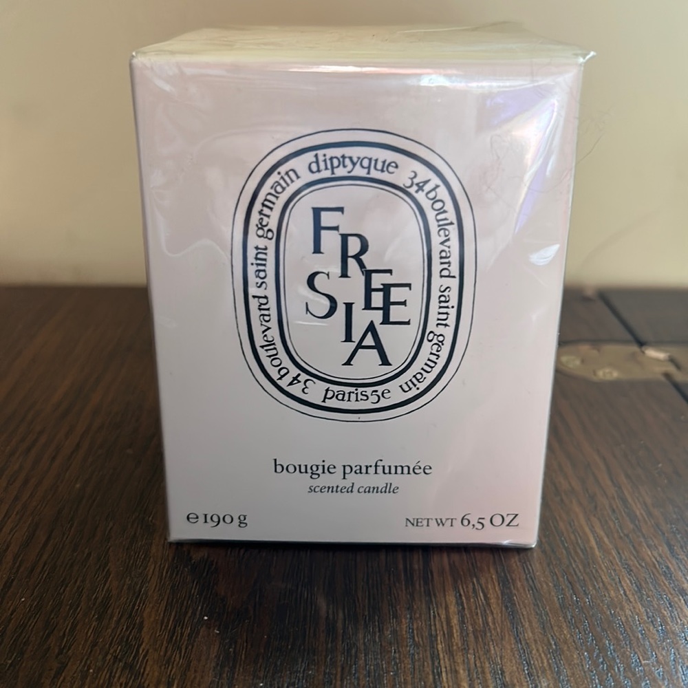 Diptyque Freesia Candle BNIB 6.5 ounce